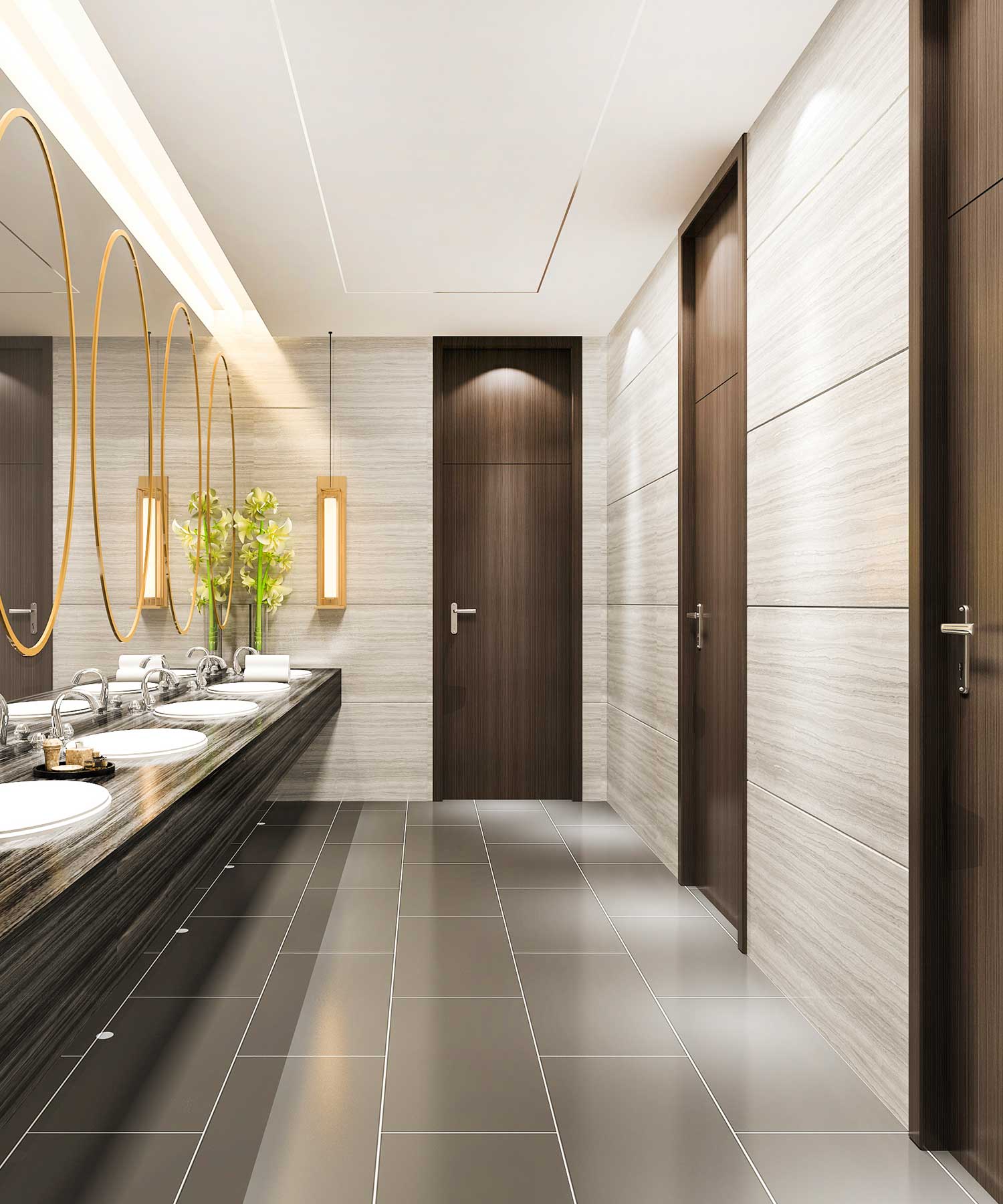 Disinfection and Cleaning of Public Washrooms and Urinals