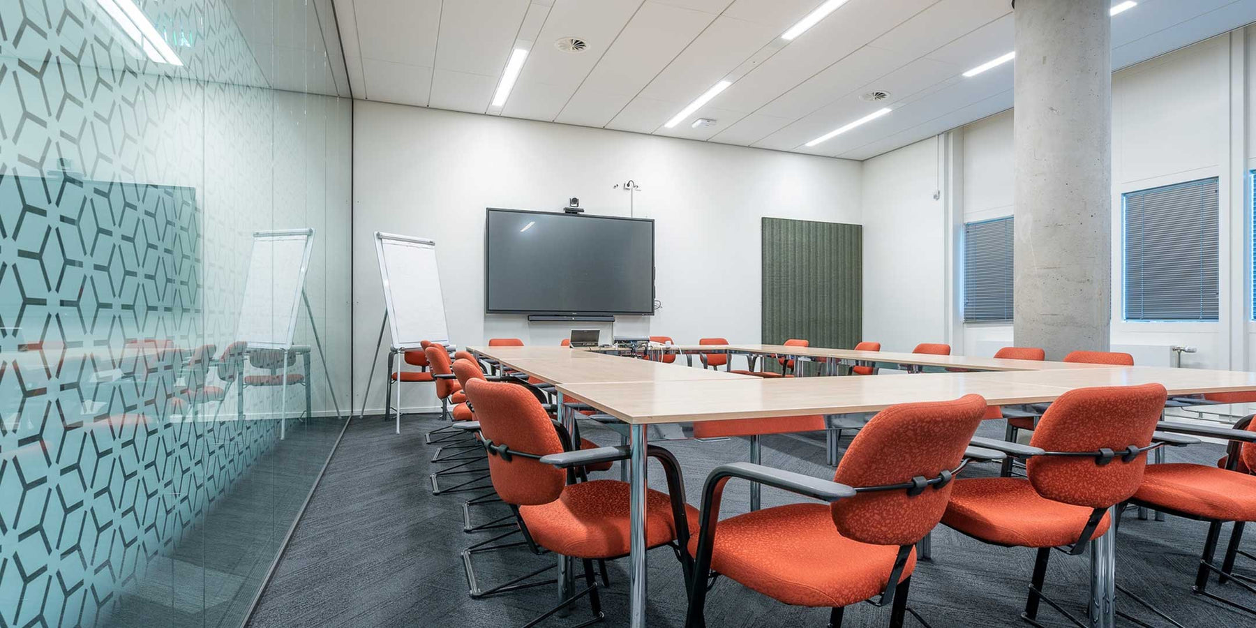 Housekeeping and sanitation of conference and meeting rooms