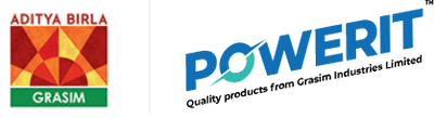 Logo of Powerit and Aditya Birla Group